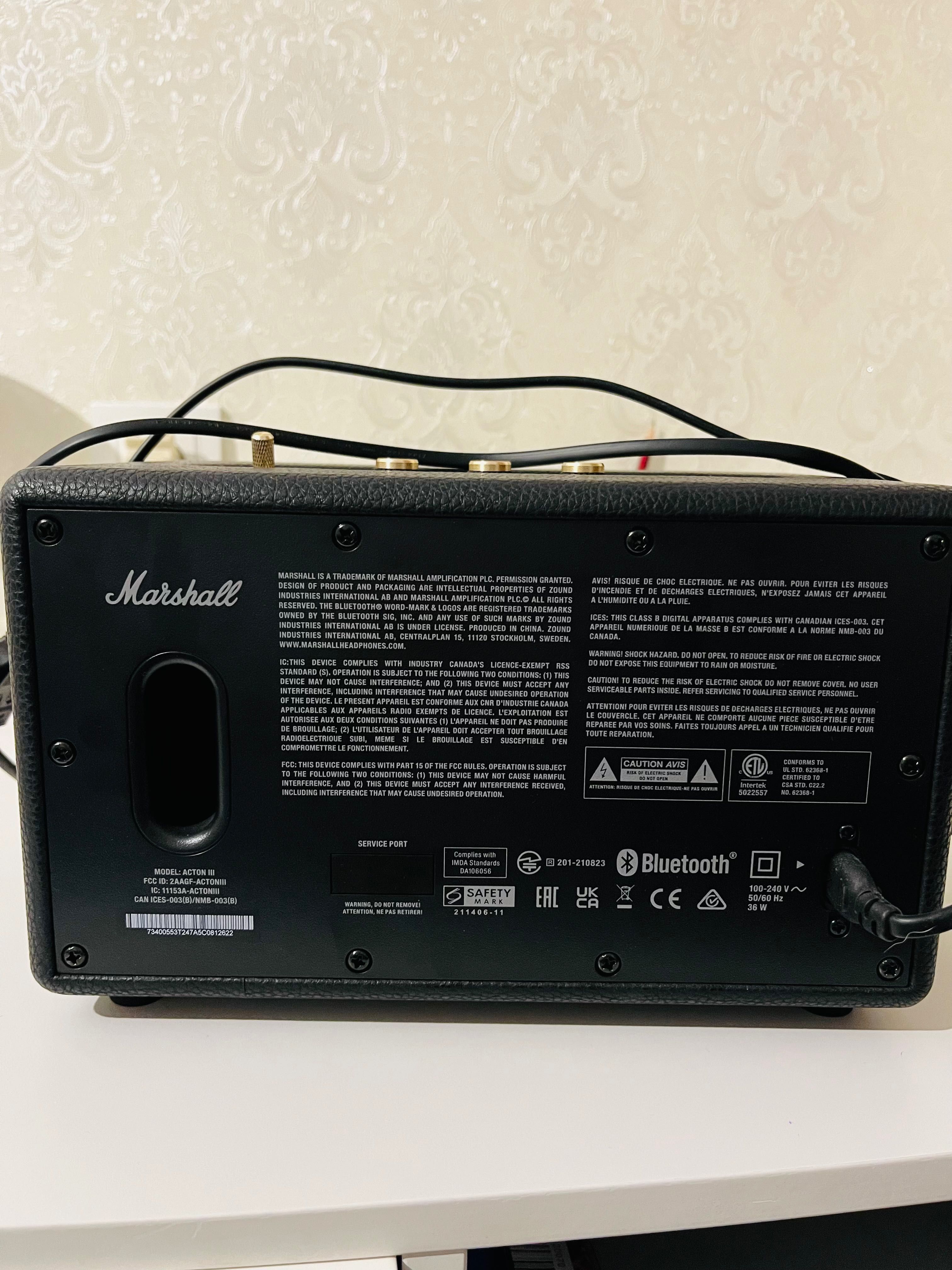 Продам колонку Marshall