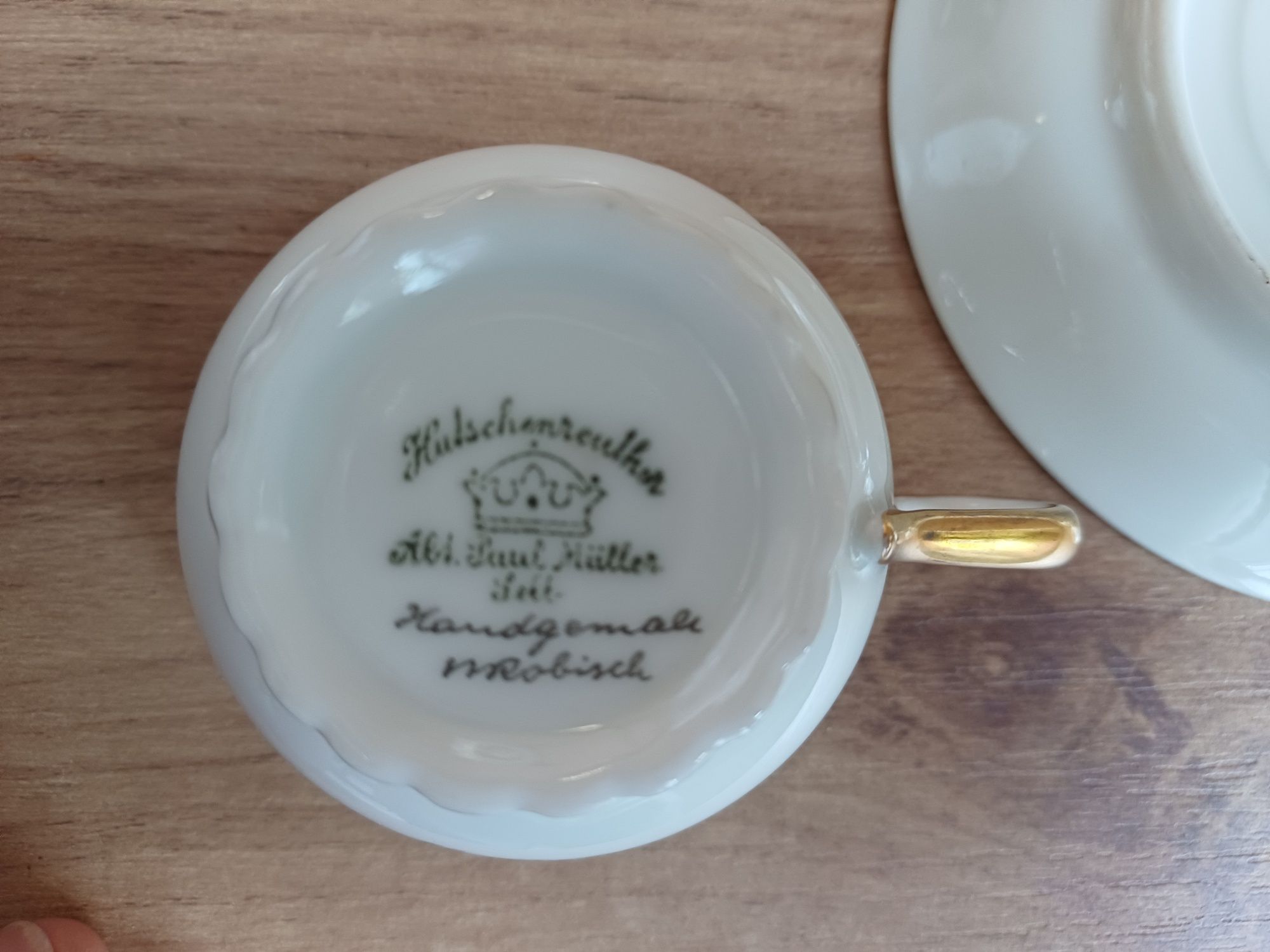 Hutschenreuther Bavaria Dowóz zestaw porcelana do kawy mocca mini stan