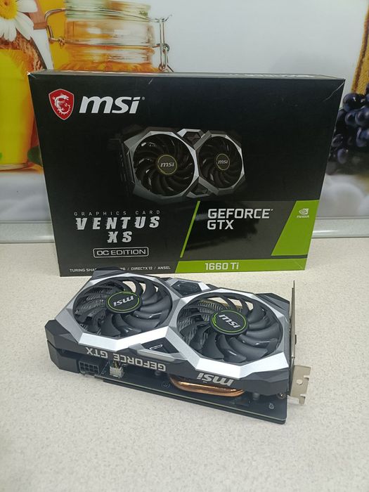 GTX 1660ti msi ventus