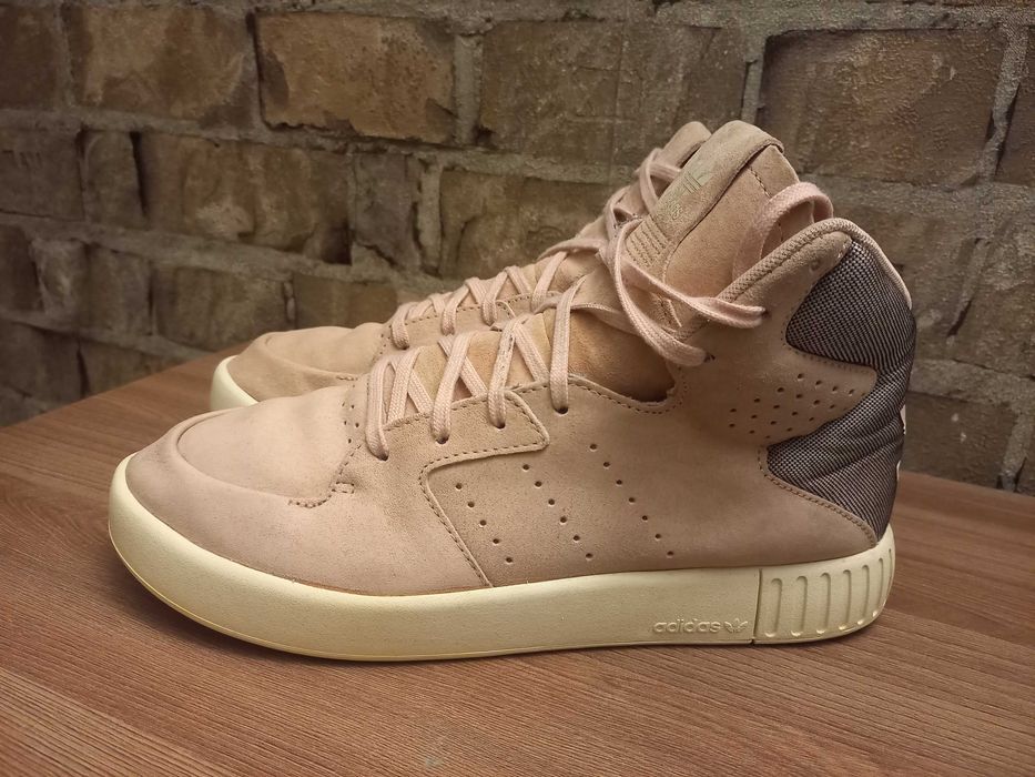 Высокие кроссовки,хайтопы Adidas Tubular Invader  размер 39
