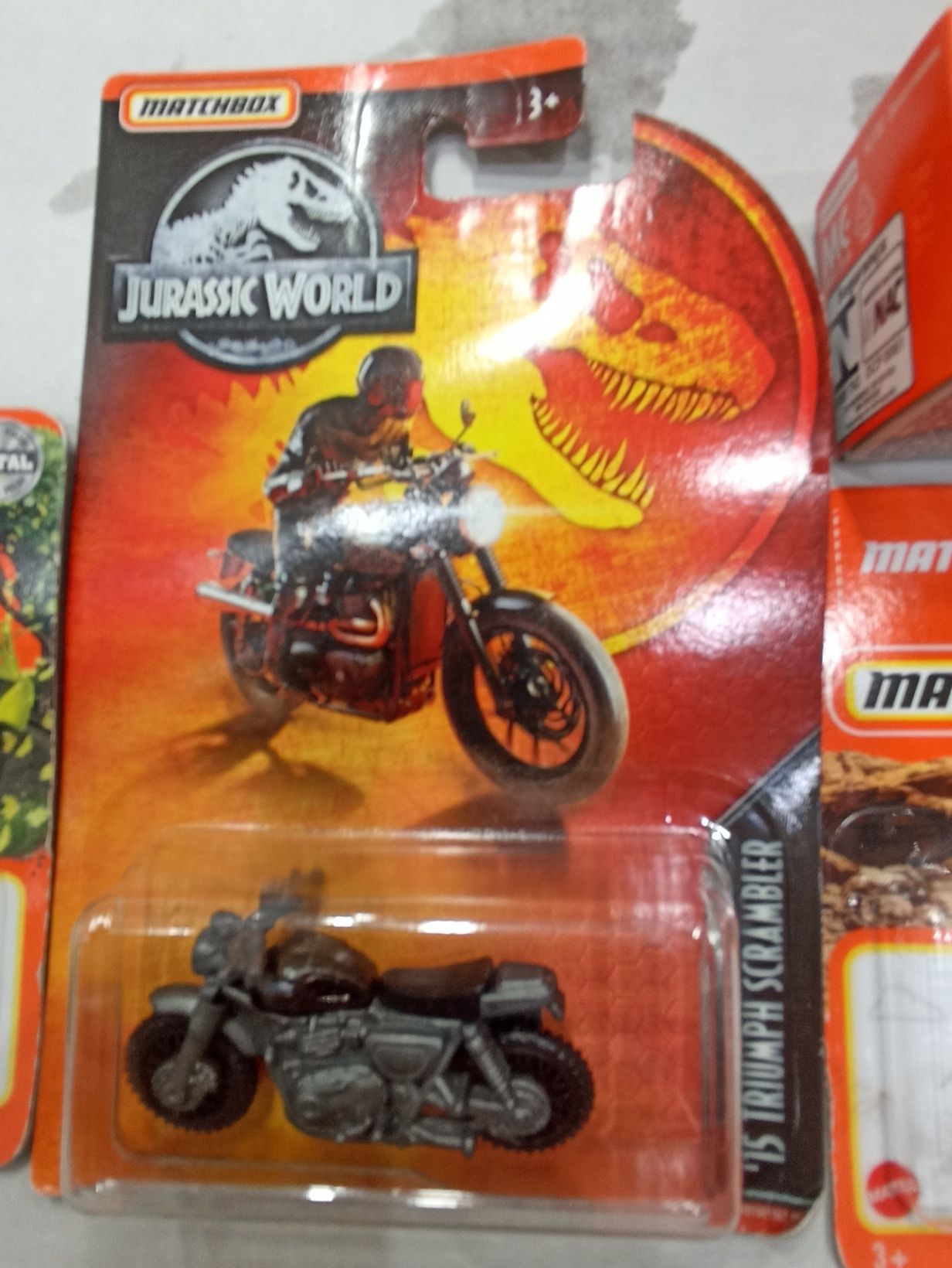 4 modele matchebox motocykle