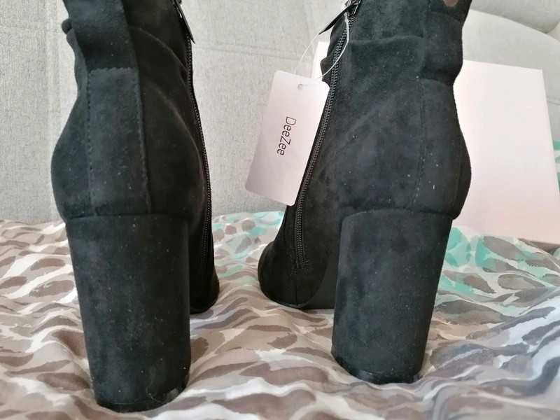 Buty, botki, kozaczki jesienne, firma DeeZee, rozm. 37