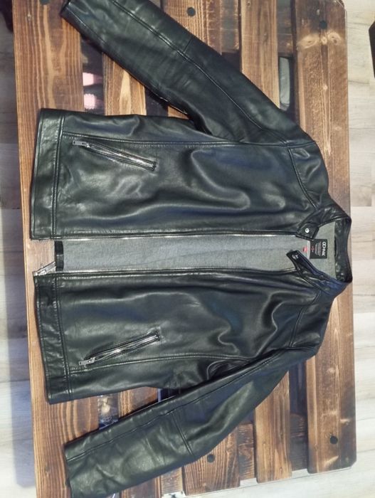 Kurtka męska ochnik skórzana