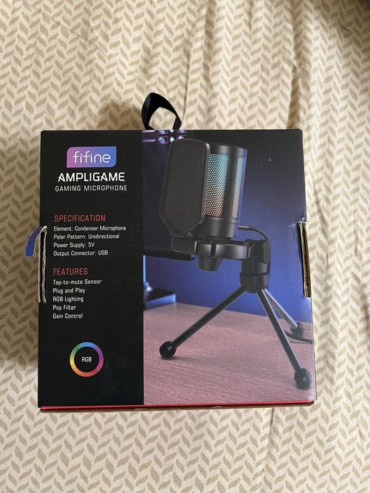 Мікрофон Fifine A6V AMPLIGAME Чорний