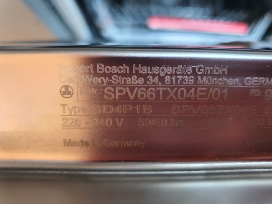 Zmywarka Bosch SPV66TX04E