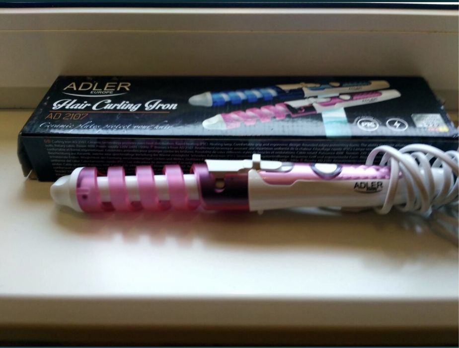 Плойка Adler AD 2107, майже нова, з коробкою та інструкцією.