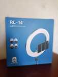 Кольцевая LED лампа RL-14 + штатив в подарок