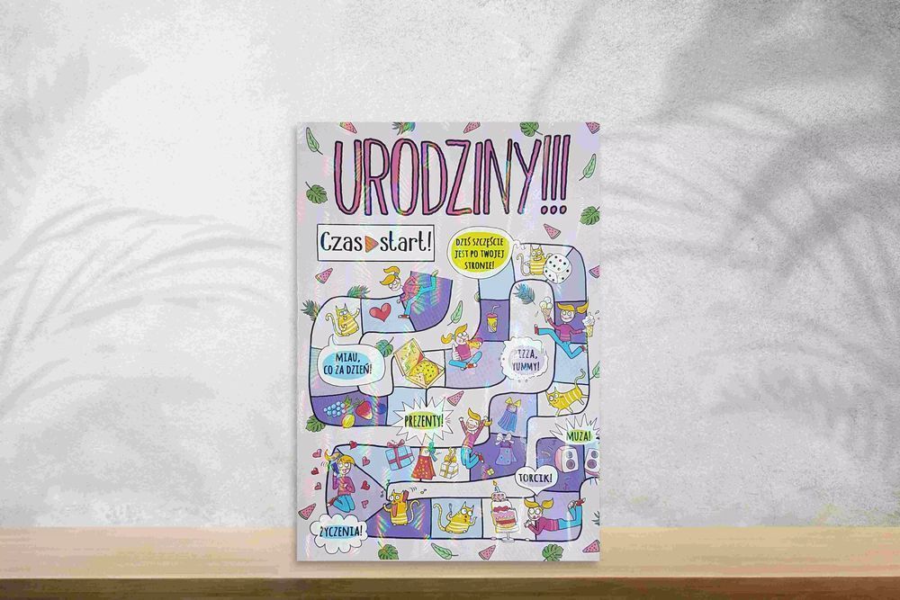Karnet A5 Dziewczyna gra. Henry