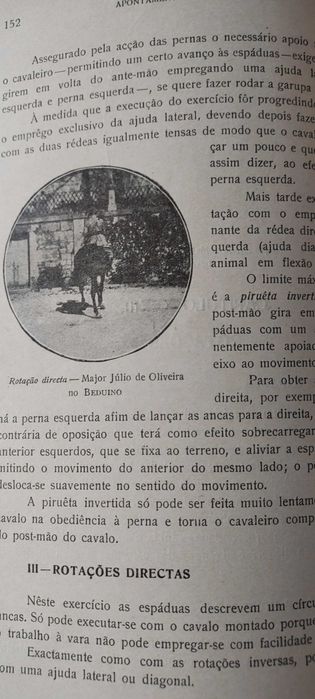 Apontamentos de equitação ed.1923