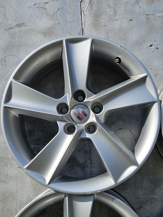 Диски 5×100 r16 титани Golf 4 Octavia Seat Fabia r16 диски r16 5×100