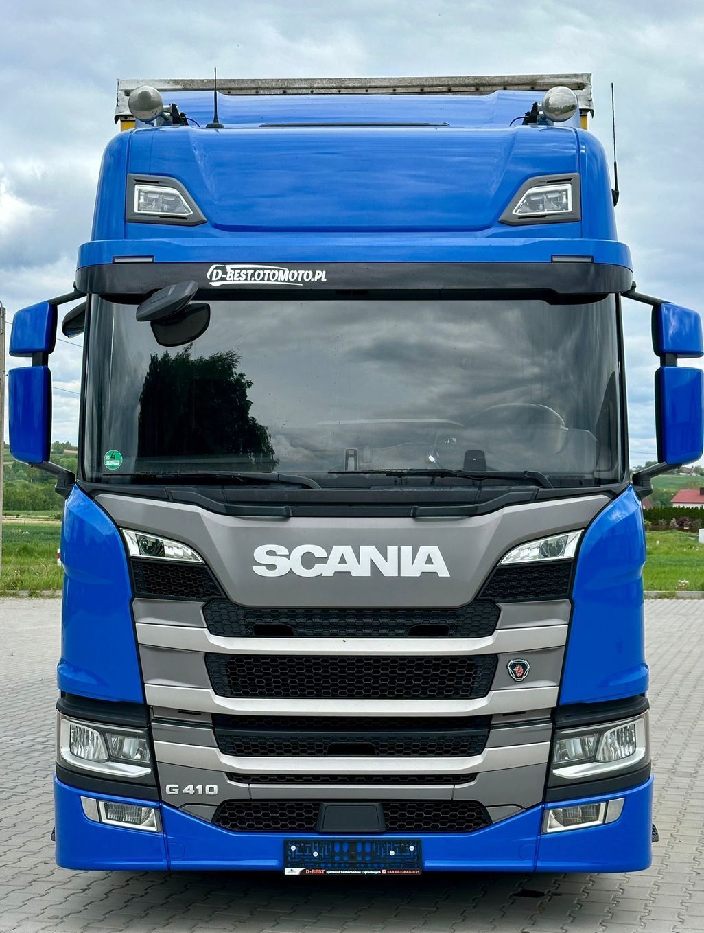Scania G410 / FIRANKA / 20 EUROPALET / SYPIALKA / RETARDER / KLIMA POSTOJOWA / 2020 ROK