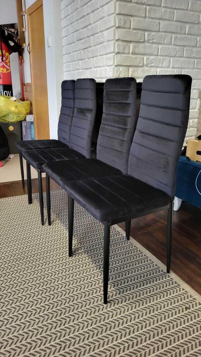 Piękne i eleganckie krzesła VELVET w super cenie SUPER JAKOŚĆ