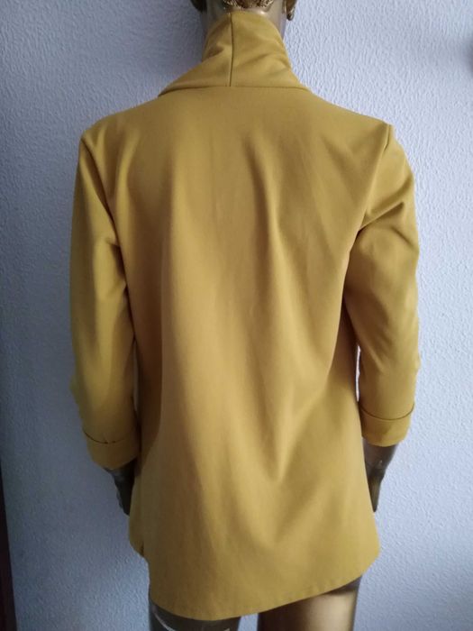 Blazer Beauty Moda Amarelo