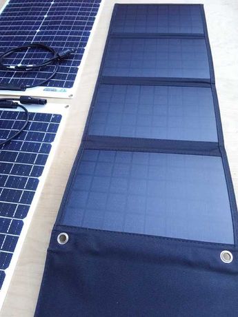 Солнечные батареи 30 ват, гибкие, складные панели