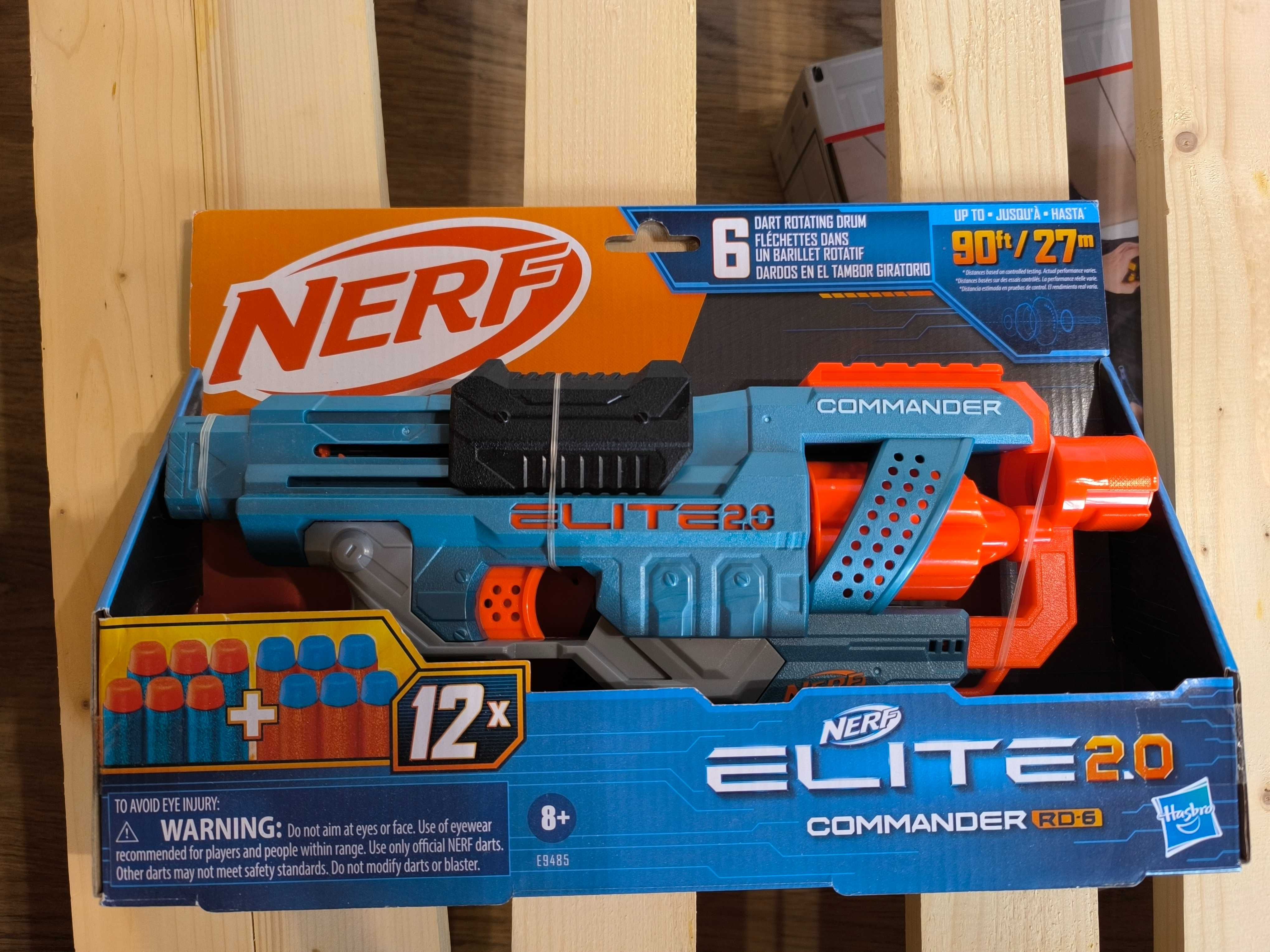 Бластер nerf elite 20 commander