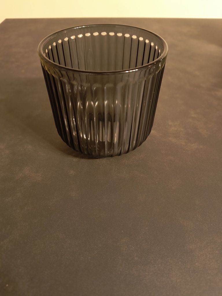 Doniczka donica przezroczysta Ikea gradvis 9cm