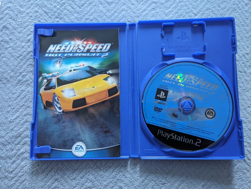 Need for speed Hot Pursuit 2 PS2 PlayStation 2