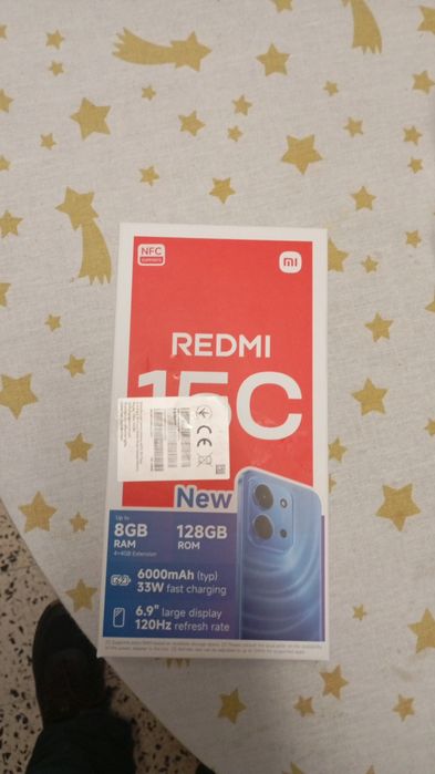 Telemóvel Xiaomi Redmi 15c novo na