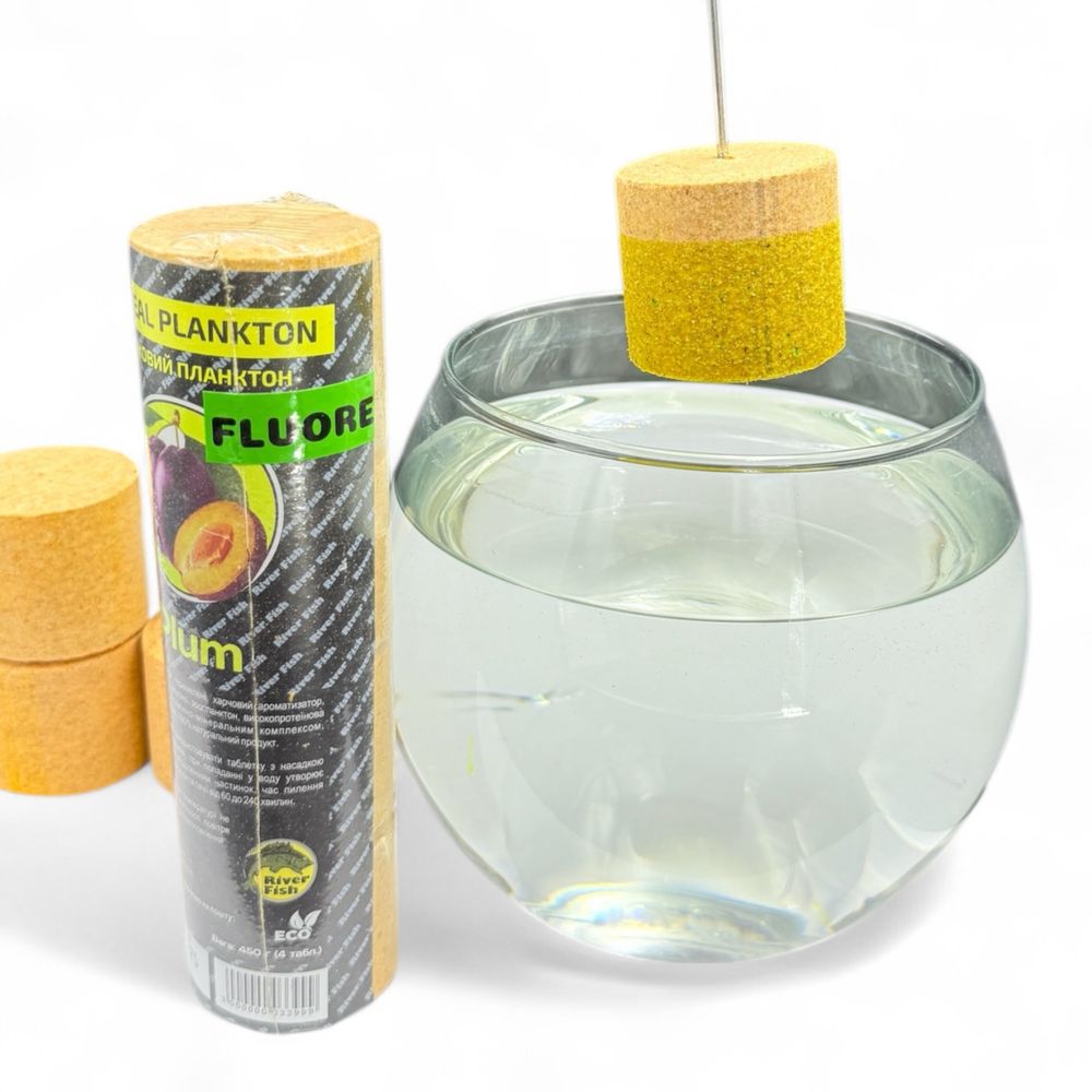 Продам злаковий планктон флуоресцентний TM River Fish