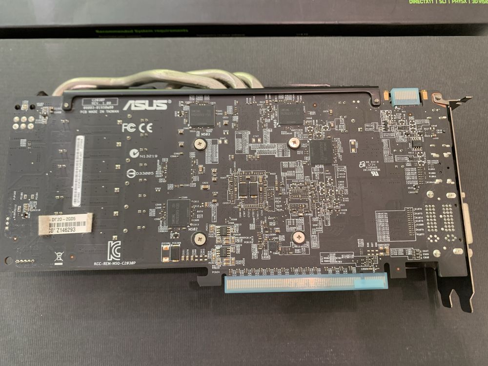 Відеокарта ASUS GeForce GTX 660 2GB GDDR5 192-bit DirectCU II OC