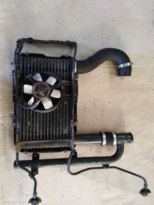 Radiador intercooler mitsubishi l200 2.5 ano