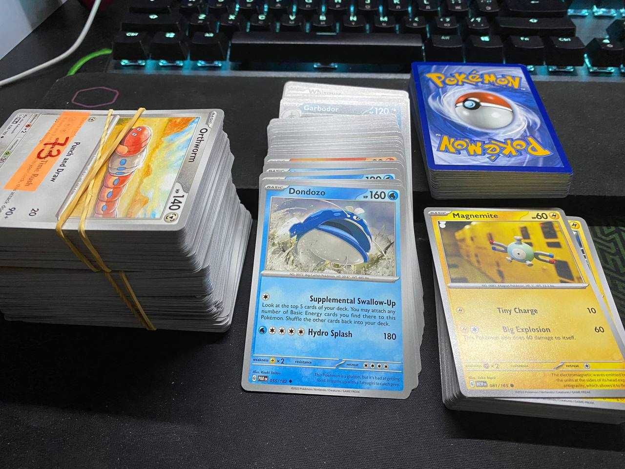 l Bulk 400 szt w ETB l Karty pokemon TCG l