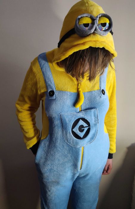 Fato macacão Minions (criança ou adulto)