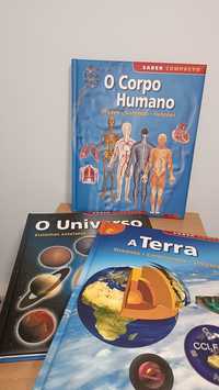 Conjunto de livros educativos