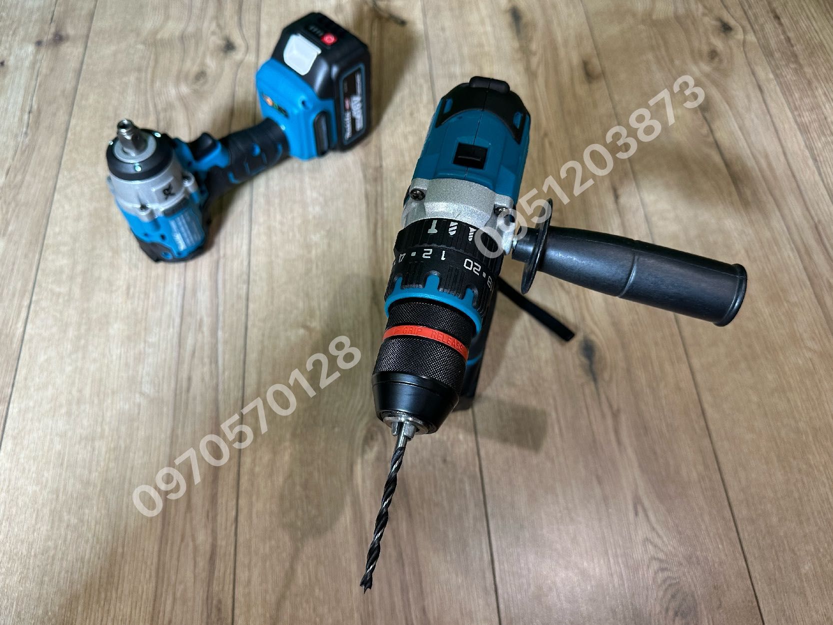 Набор Makita 2в1 Шуруповерт DHP485BL Гайковерт DTW650BL 36V 8Ah