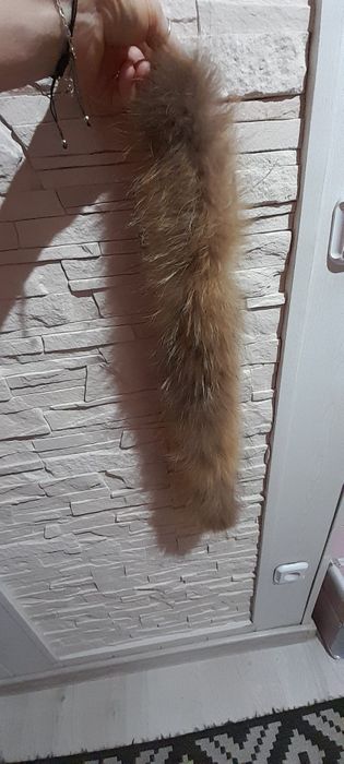 Obszycie kaptura futerko naturalne 53cm