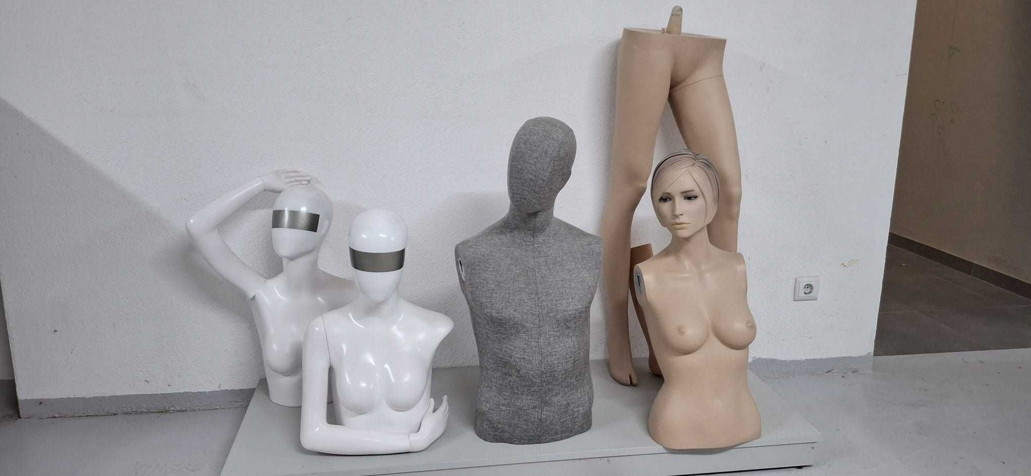 Expositores de Vestuário + manequins + bustos
