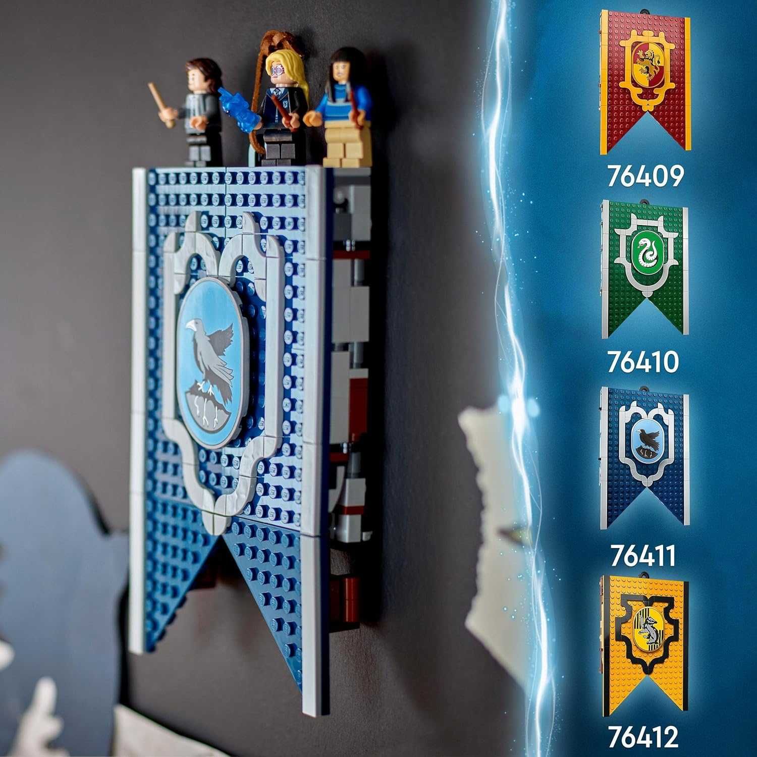 LEGO 76411 Harry Potter: Flaga Ravenclawu, Wspólny Pokój Zamku Hogwart