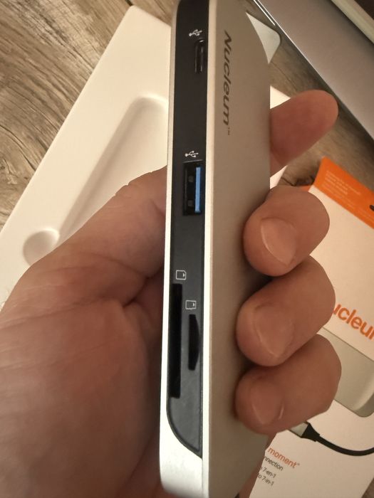 USB-хаб Kingston Nucleum USB 3.1 Type-C (C-HUBC1-SR-EN)