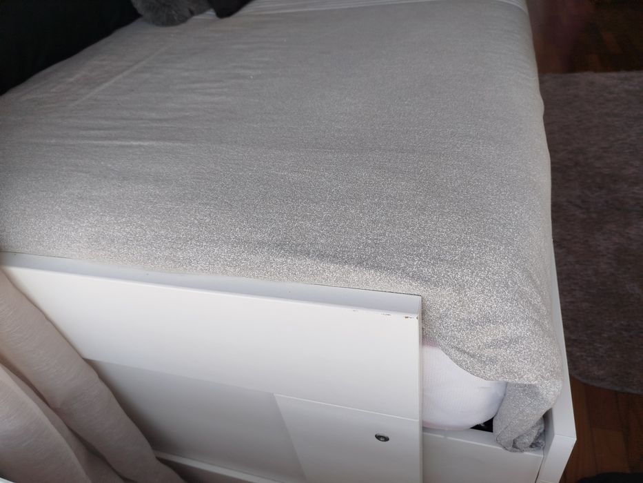 Cama Indv/dupla BRIMNES
Cama indiv/dupla c/2 gav, branco