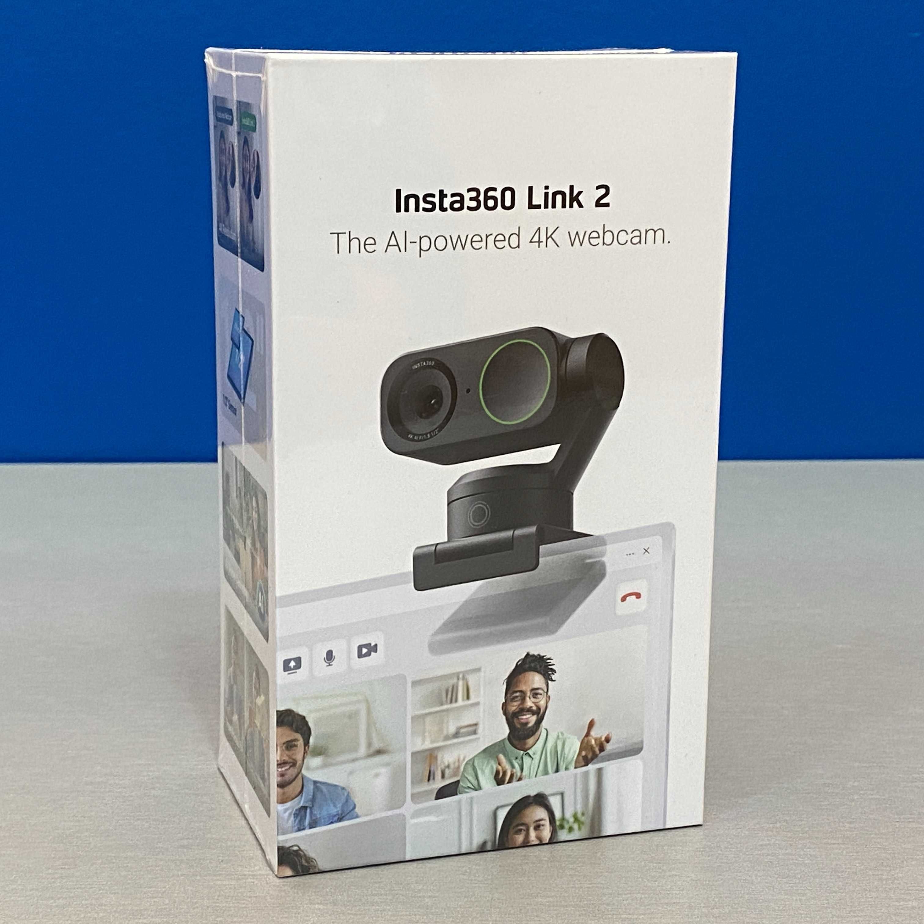 Insta360 Link 2 (Webcam - 4K UHD - AI) - SELADA - 3 ANOS DE GARANTIA