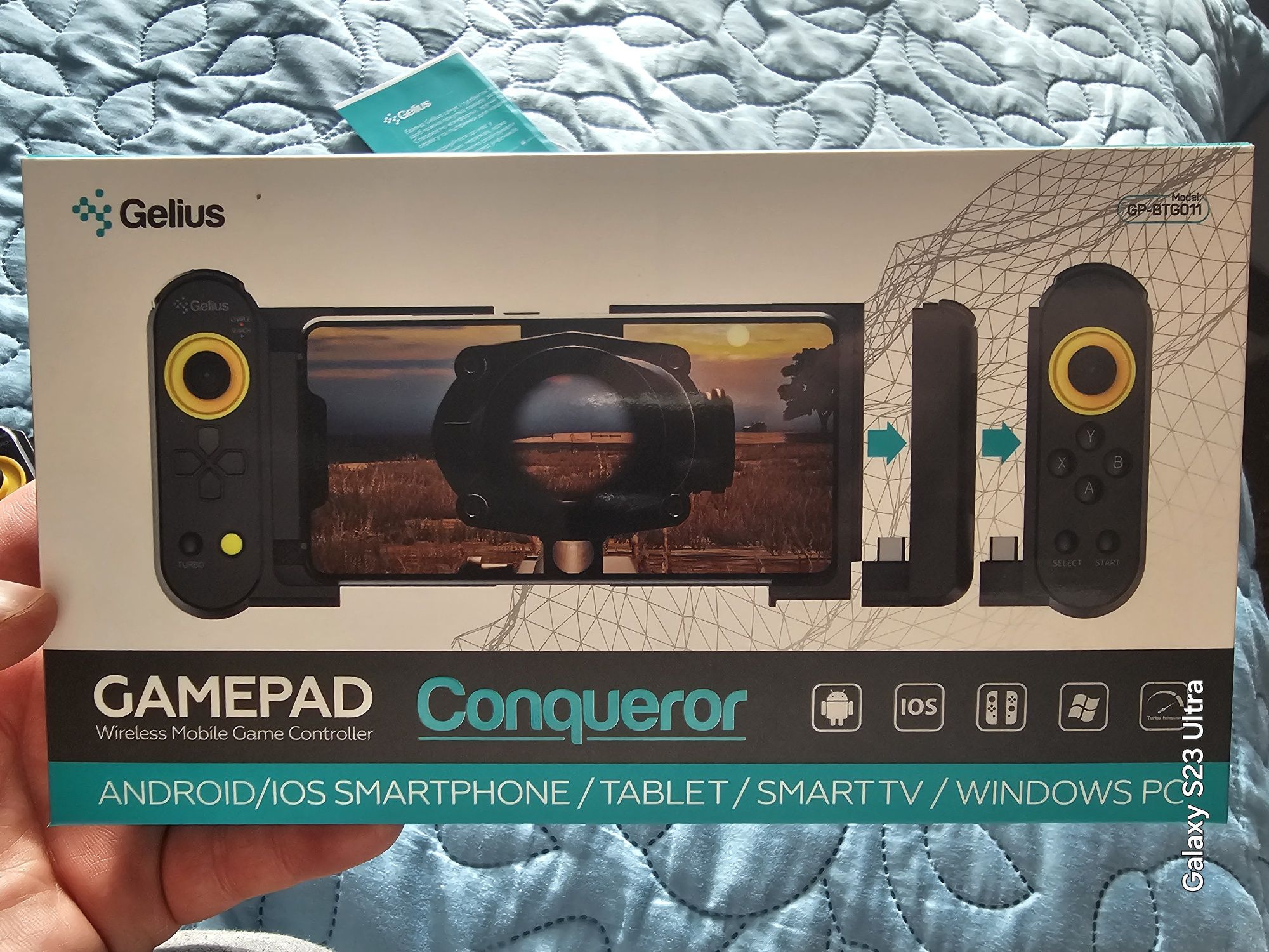 Геймпад GELIUS Pro Conqueror GP-BTG-011 Bluetooth
геймпад
 
Тип подклю