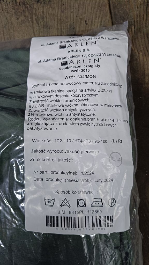 Kombinezon czołgisty
