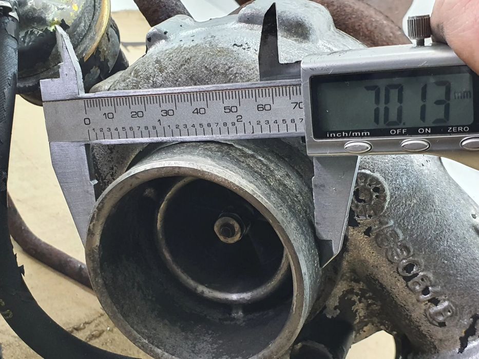 TURBINA TURBO FLANSZA GRUSZKA  MAN LE TGL