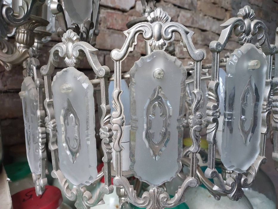 Люстра хрустальная советская