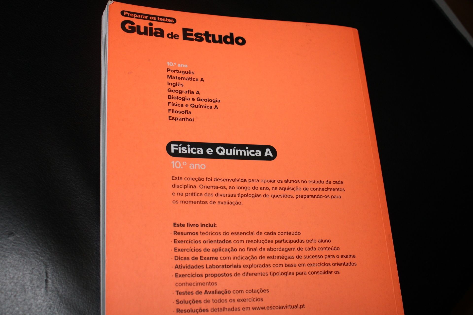 Guia de Estudo Física e Química A 10° ano