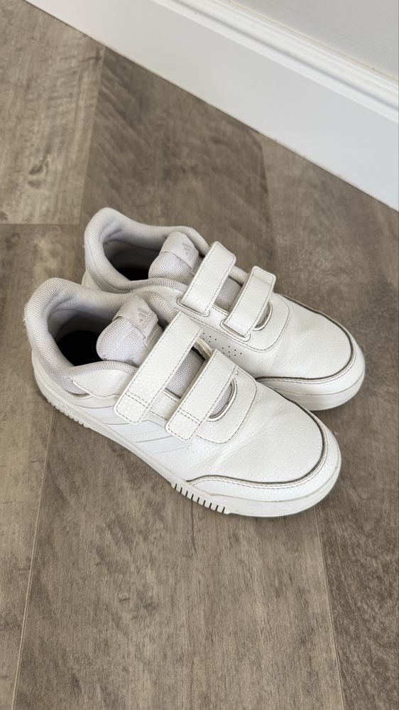 Кеди кросівки дитячі білі Adidas Tensaur Sport 2.0 р. 35 (22 см)