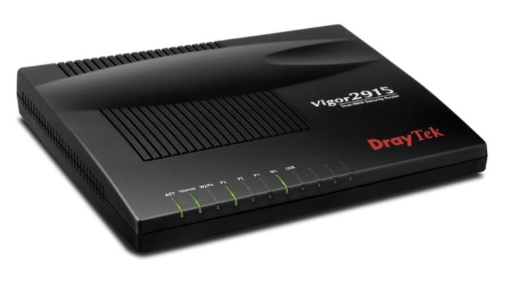 DrayTek Vigor 2915 Router 16x VPN, 8x SSL VPN, WAN/LAN