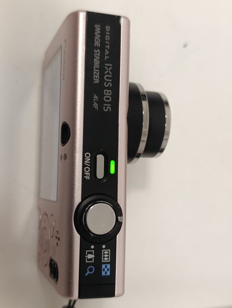 Aparat cyfrowy CANON IXUS 80 is 8mpx WIZJER vintage y2k JAPAN CCD BDB