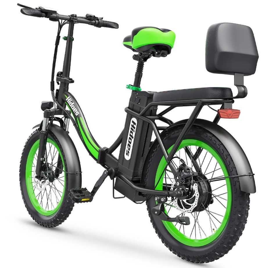 Składany rower elektryczny Hidoes C1 750W 48V13Ah fatbike opony 20*3
