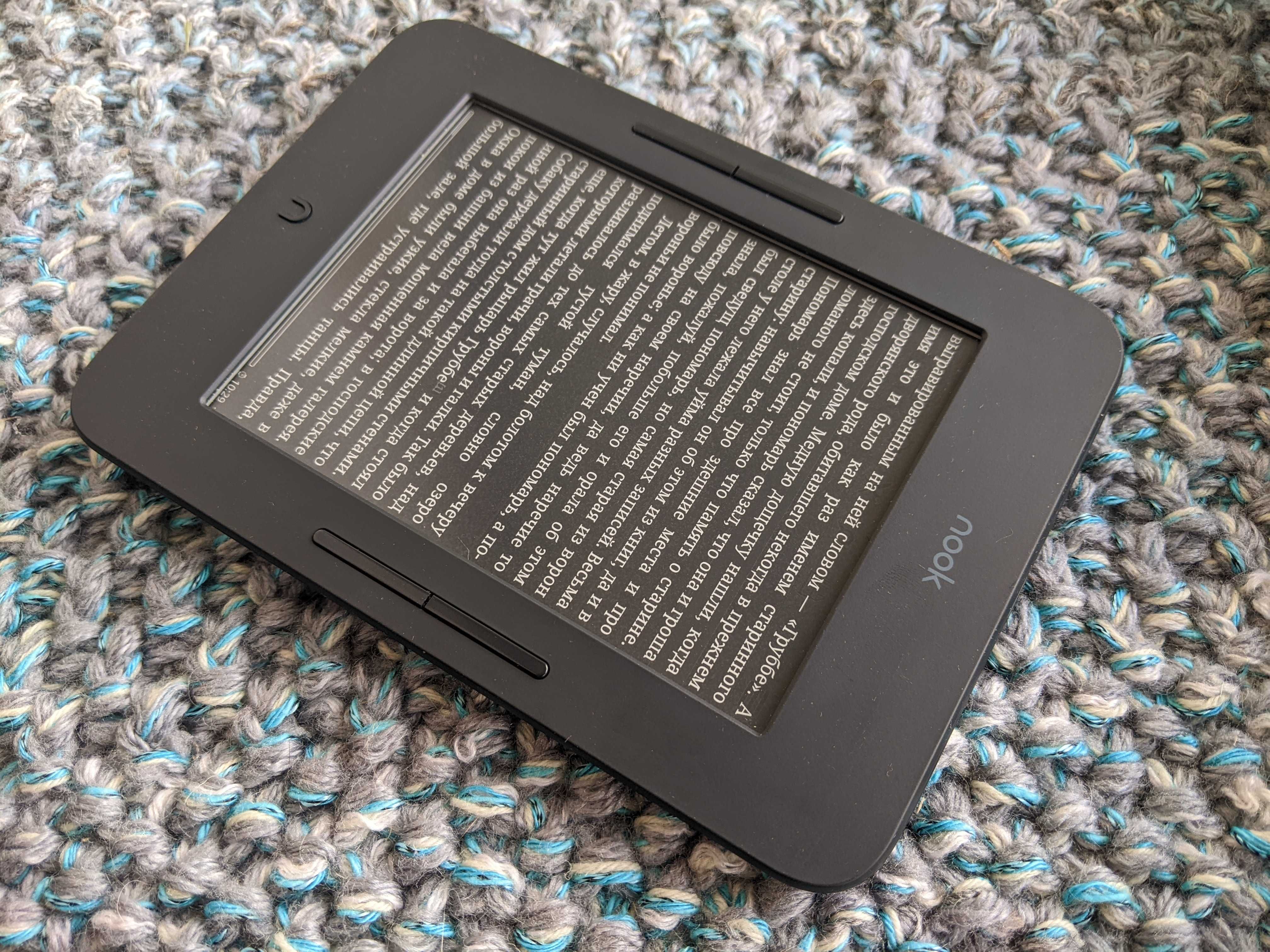 ТЕПЛА підсвітка всі формати Nook GlowLight 3 Електронна книга