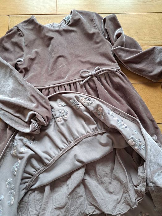 Sukienka elegancka, boho, rozm.116, CoolClub