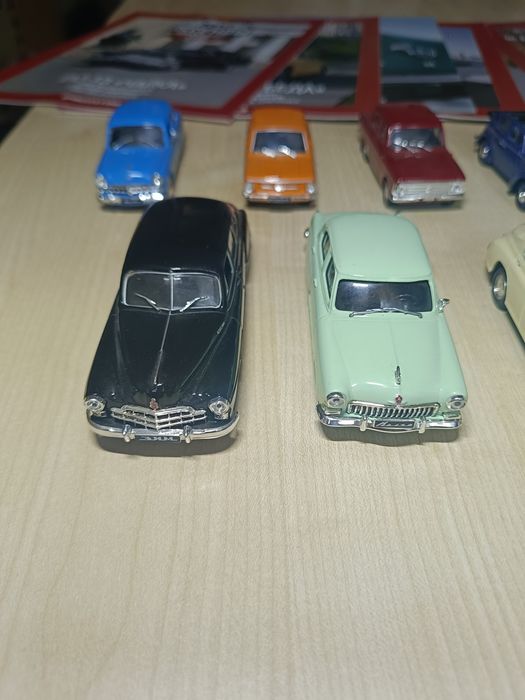 Модели Автолегенды СССР DEAGOSTINI