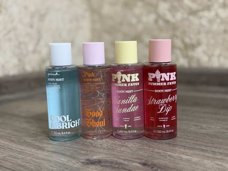 Victoria’s Secret Pink  спрей , міст , лосьйон , скраб