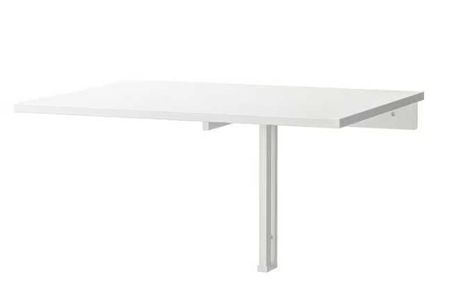 Stolik składany, biurko składane Ikea białe