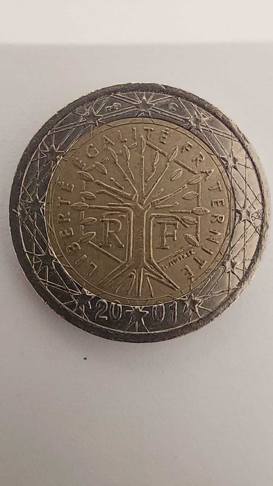 Moeda Francesa2€ 2001